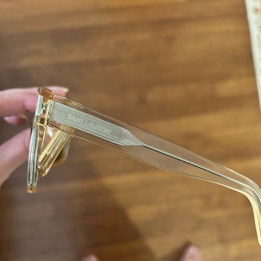 New Saint Laurent Rectangular Sunglasses - image 5